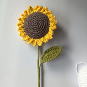 Handmade Crochet Sun Flower