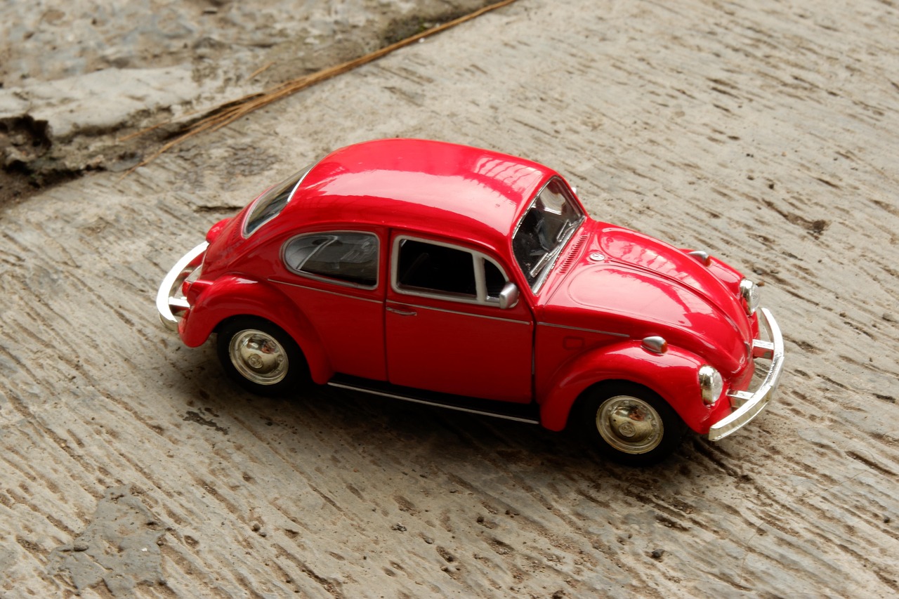 car, toy, red, side view, classic, retro, vintage, fun, car wallpapers, funny, kid, boy, children, die-cast, transportation, play, playing, black background, auto, automobile, motor, machine, brown car