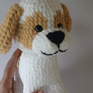 handmade crochet puppy